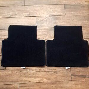 Mazda Cx-30 Rear floor Mats carpet carpeted black Dgh9-68666 Dgh9-68667 OEM